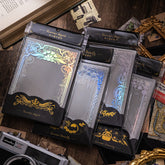 Holographic Metallic Transparent Photo Frame Stickers - Set of 12,Stickers